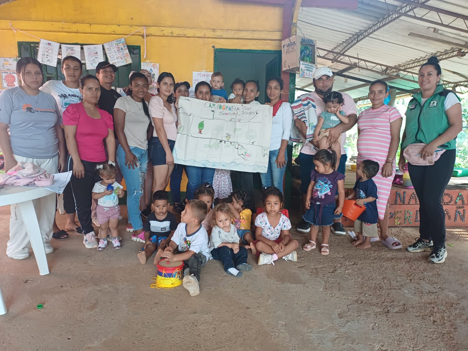 Trabajo comunitario Forjar Para el Futuro